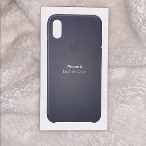 IPhone X Leather Case